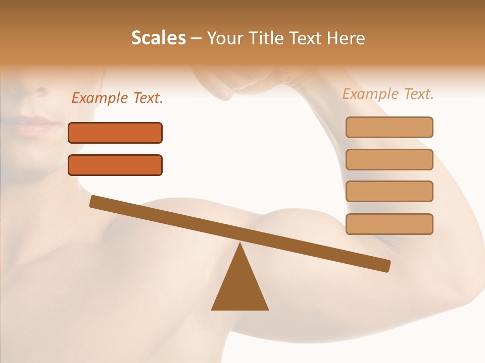 Beauty Closeup Fist PowerPoint Template