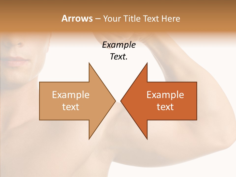 Beauty Closeup Fist PowerPoint Template