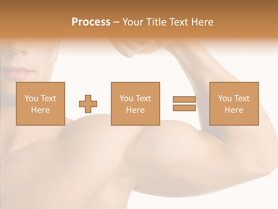 Beauty Closeup Fist PowerPoint Template