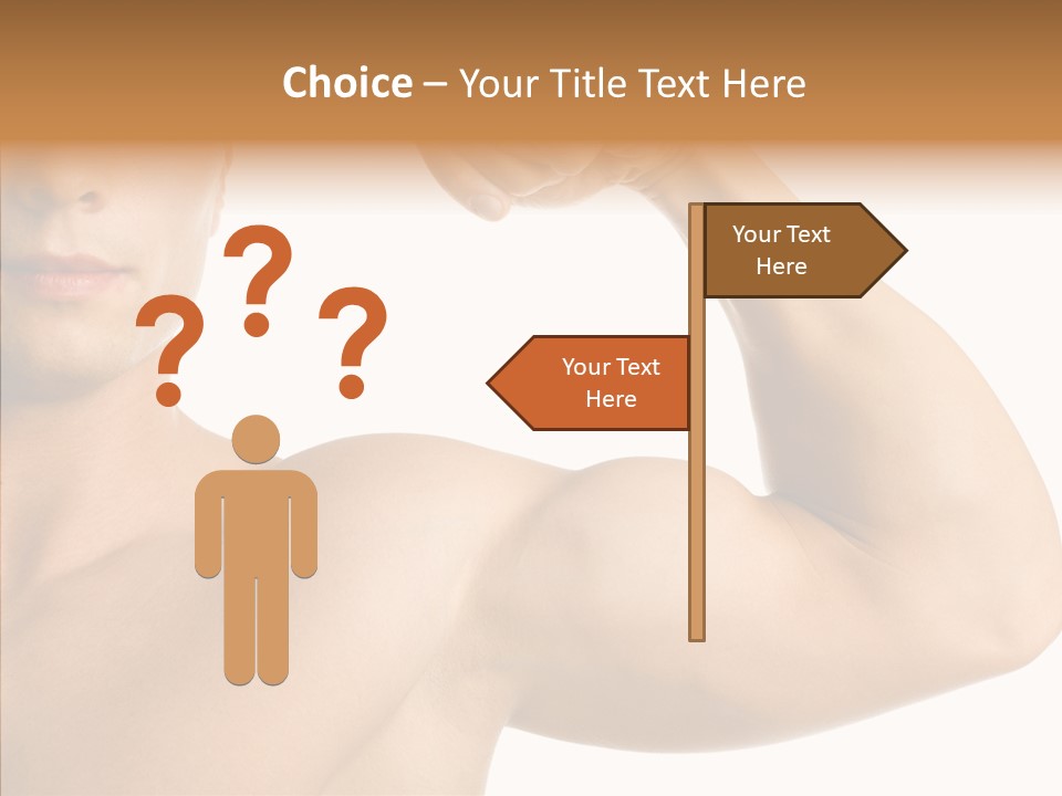 Beauty Closeup Fist PowerPoint Template