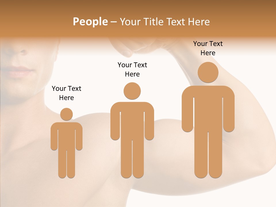 Beauty Closeup Fist PowerPoint Template