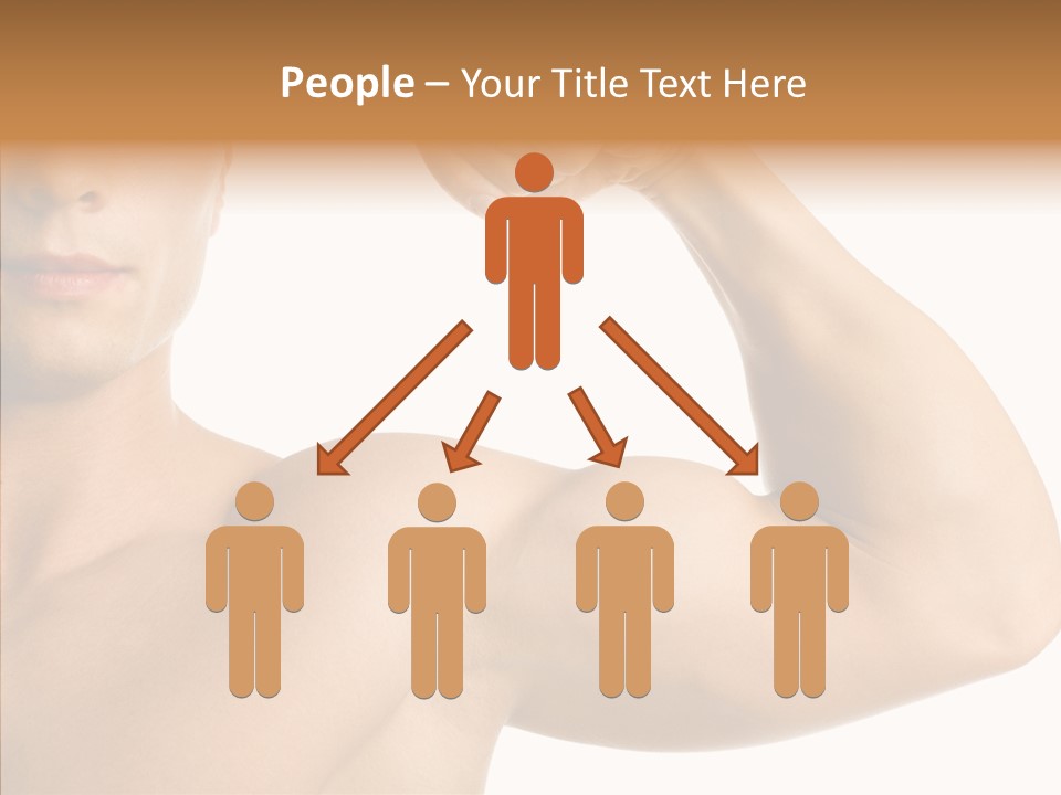 Beauty Closeup Fist PowerPoint Template