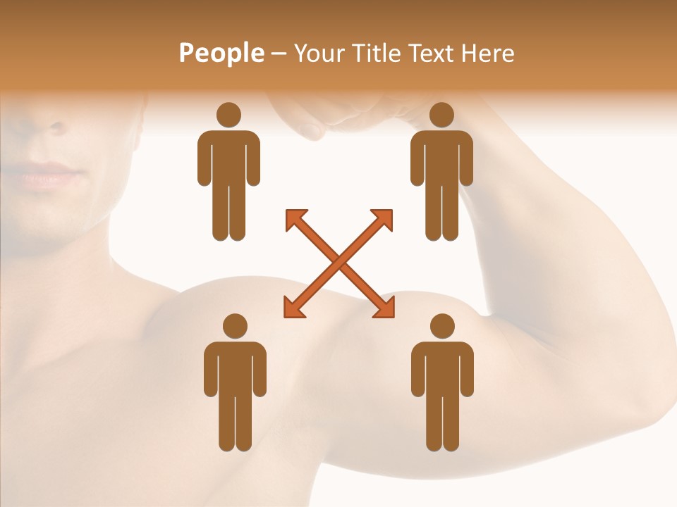 Beauty Closeup Fist PowerPoint Template