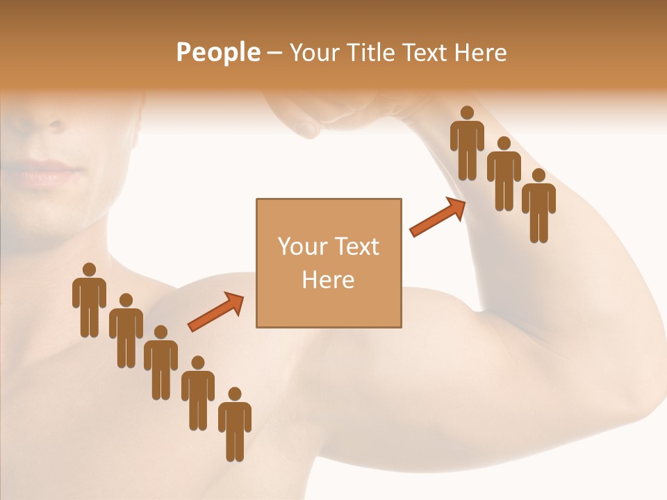 Beauty Closeup Fist PowerPoint Template