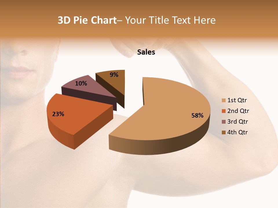 Beauty Closeup Fist PowerPoint Template