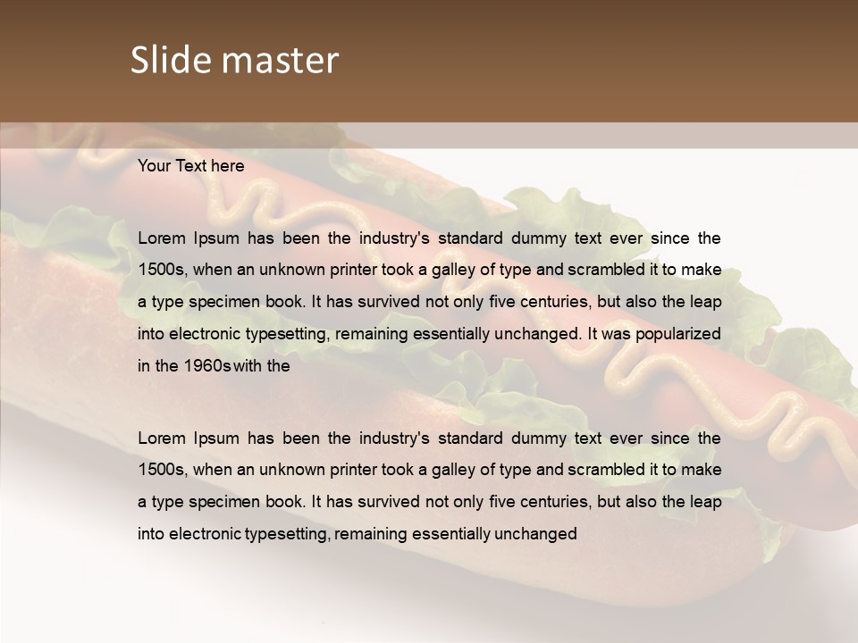 Table Toon Corporate PowerPoint Template