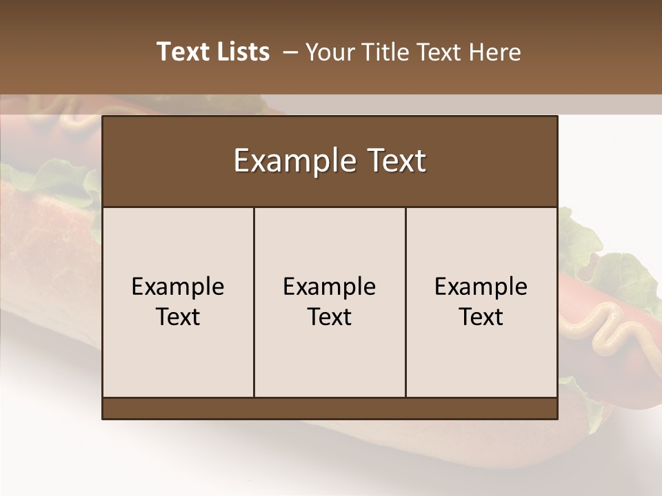 Table Toon Corporate PowerPoint Template