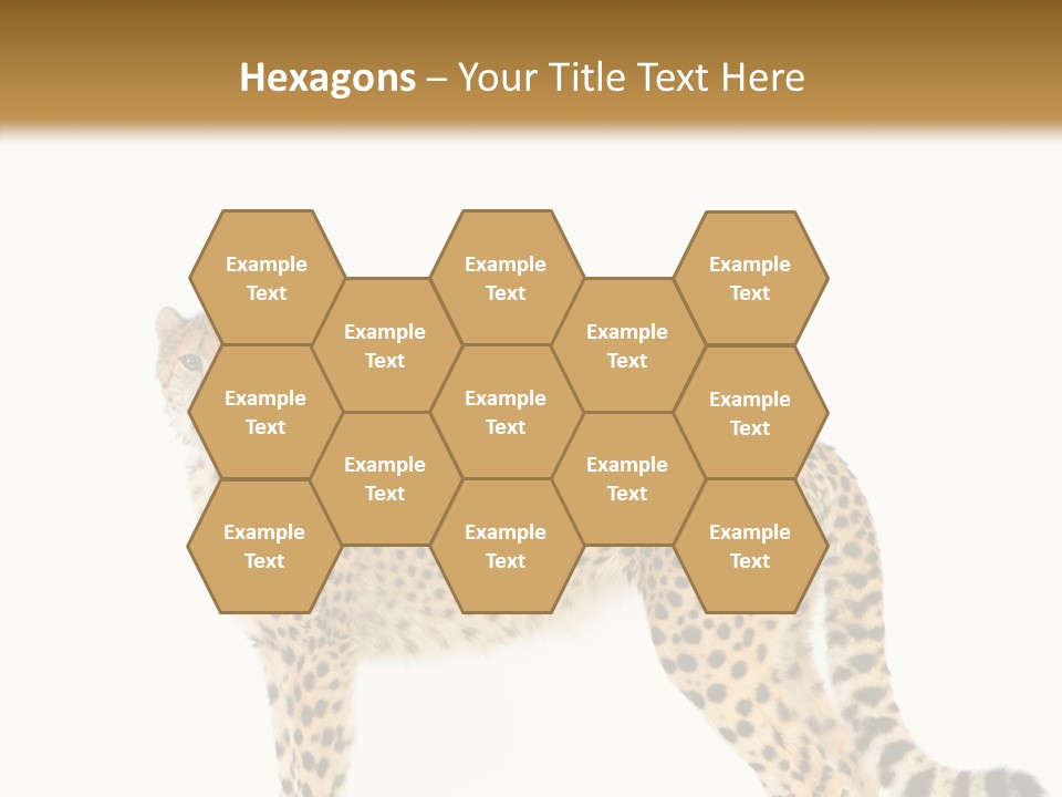 Standing Spotted Male PowerPoint Template