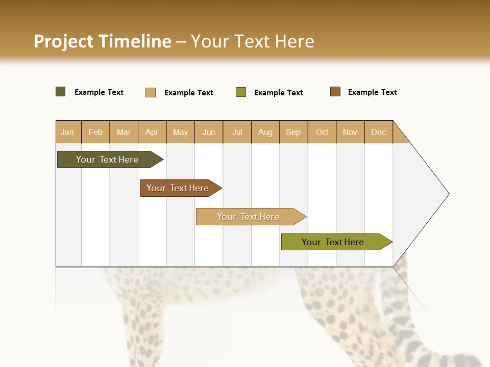 Standing Spotted Male PowerPoint Template