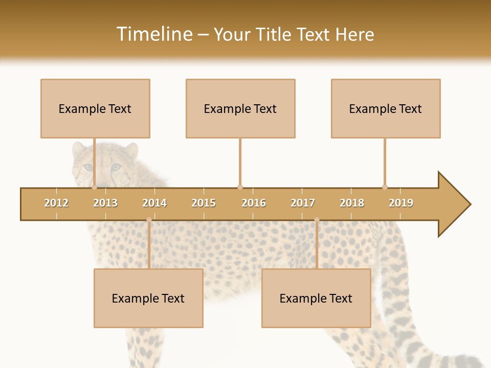 Standing Spotted Male PowerPoint Template