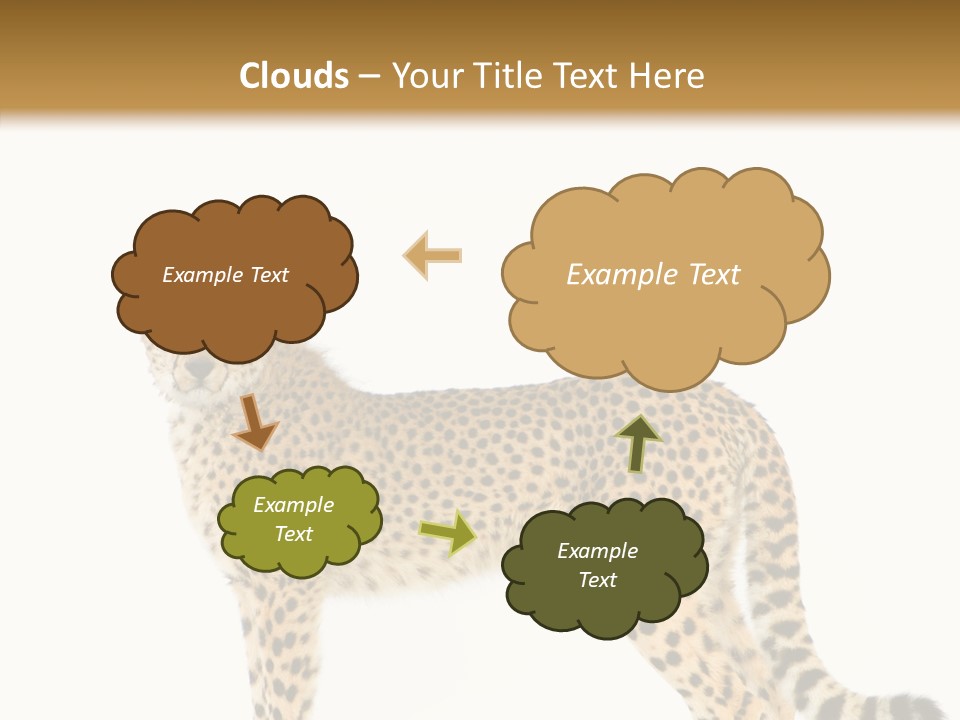 Standing Spotted Male PowerPoint Template
