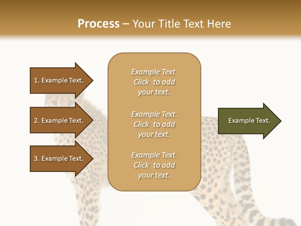 Standing Spotted Male PowerPoint Template