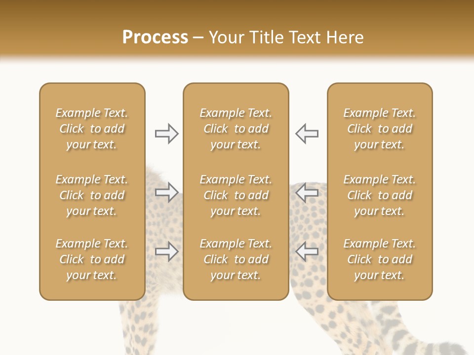 Standing Spotted Male PowerPoint Template