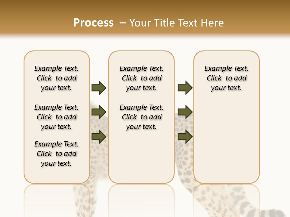 Standing Spotted Male PowerPoint Template