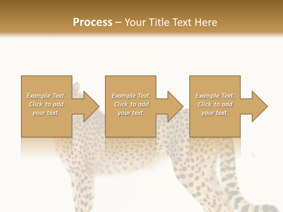 Standing Spotted Male PowerPoint Template