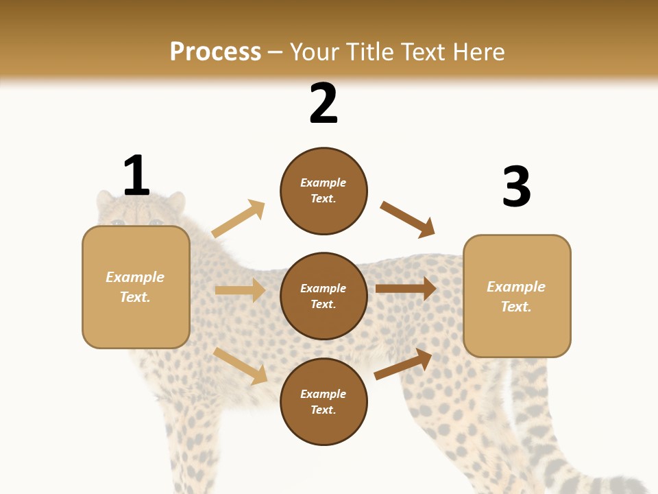 Standing Spotted Male PowerPoint Template