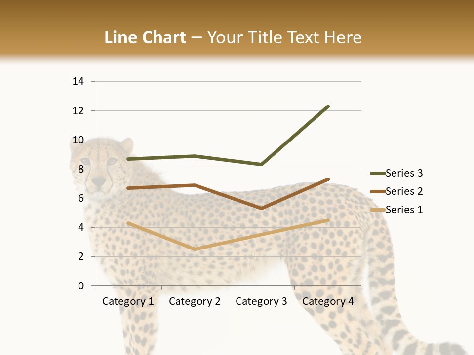 Standing Spotted Male PowerPoint Template