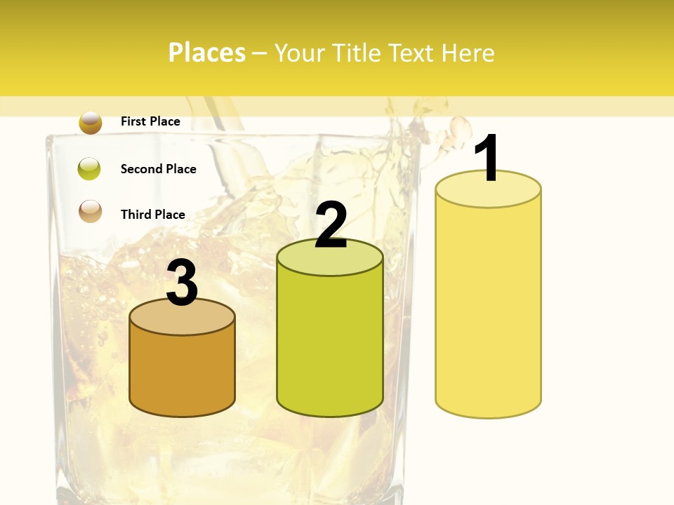Restaurant Blended Drink PowerPoint Template