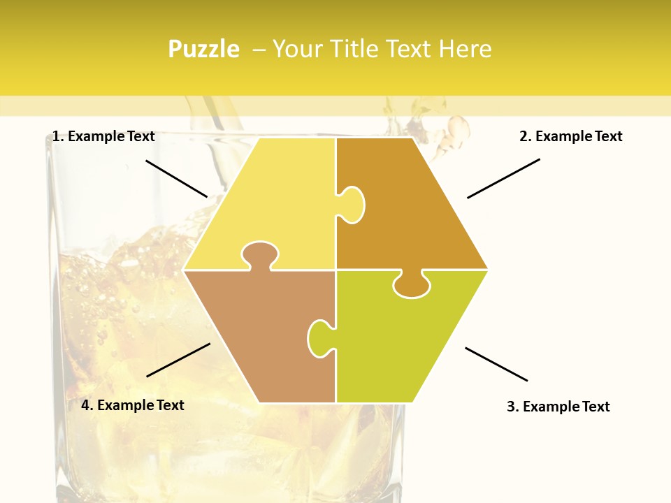 Restaurant Blended Drink PowerPoint Template