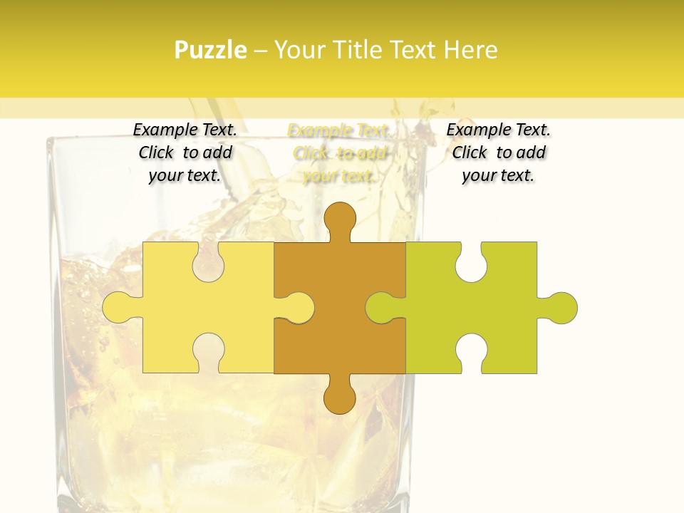 Restaurant Blended Drink PowerPoint Template