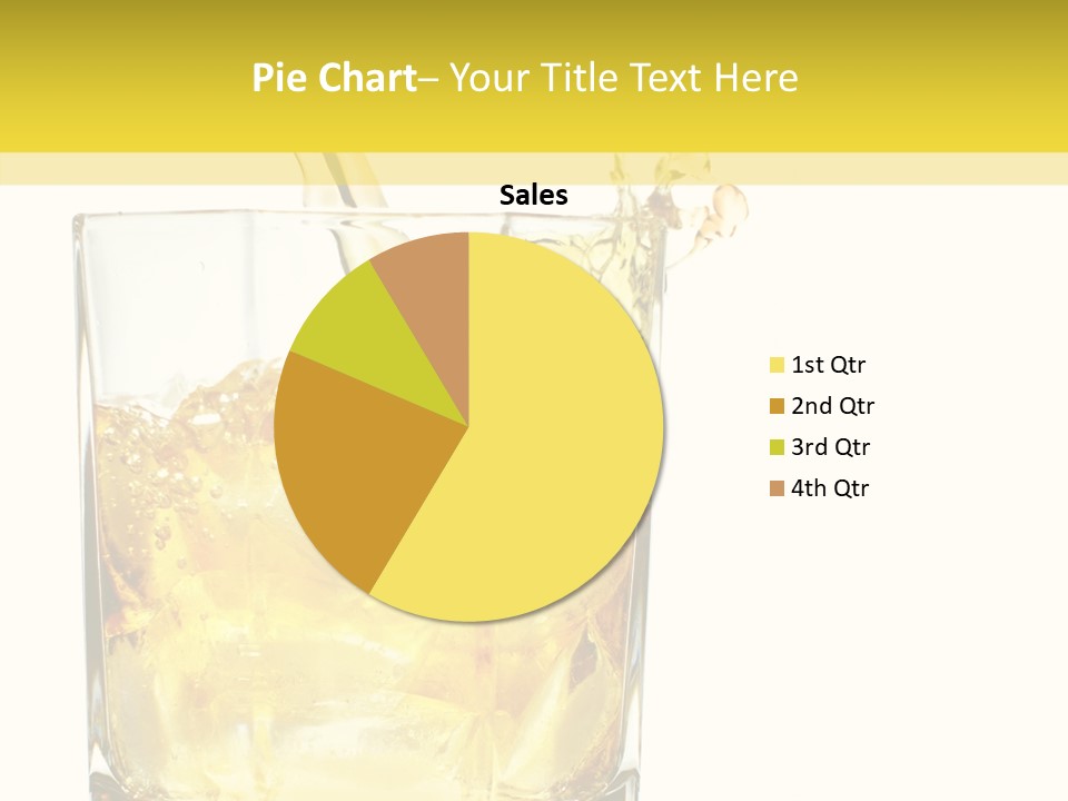 Restaurant Blended Drink PowerPoint Template