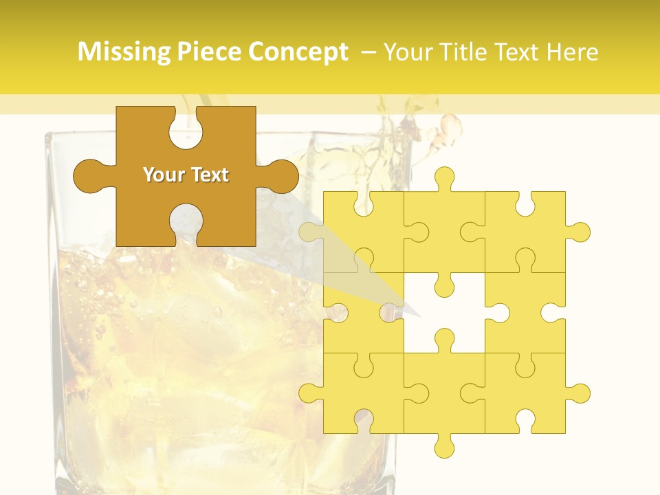 Restaurant Blended Drink PowerPoint Template