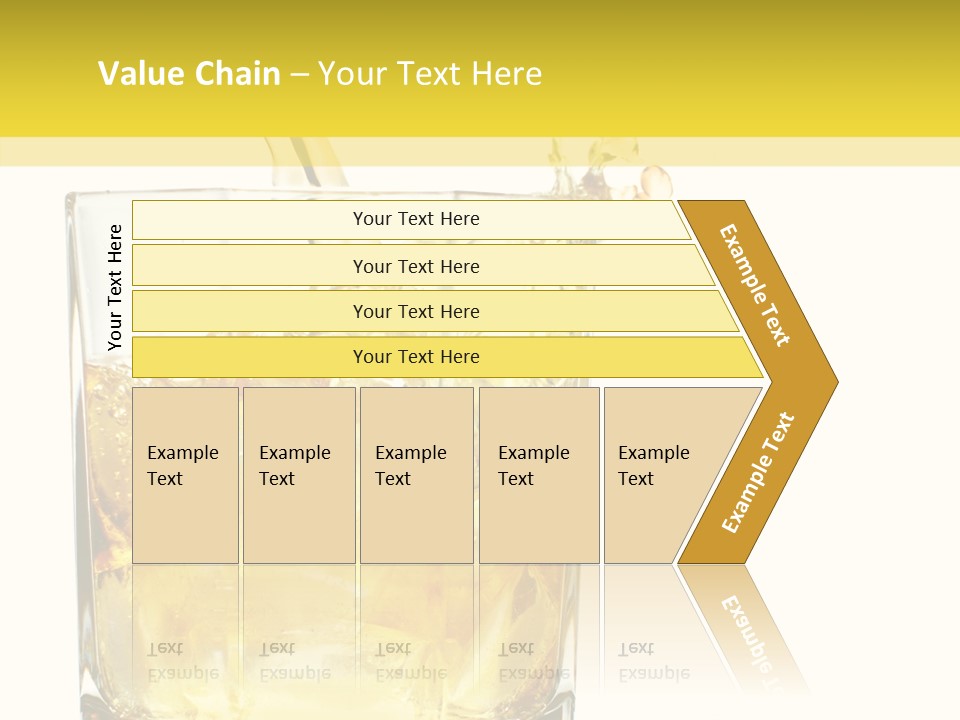 Restaurant Blended Drink PowerPoint Template