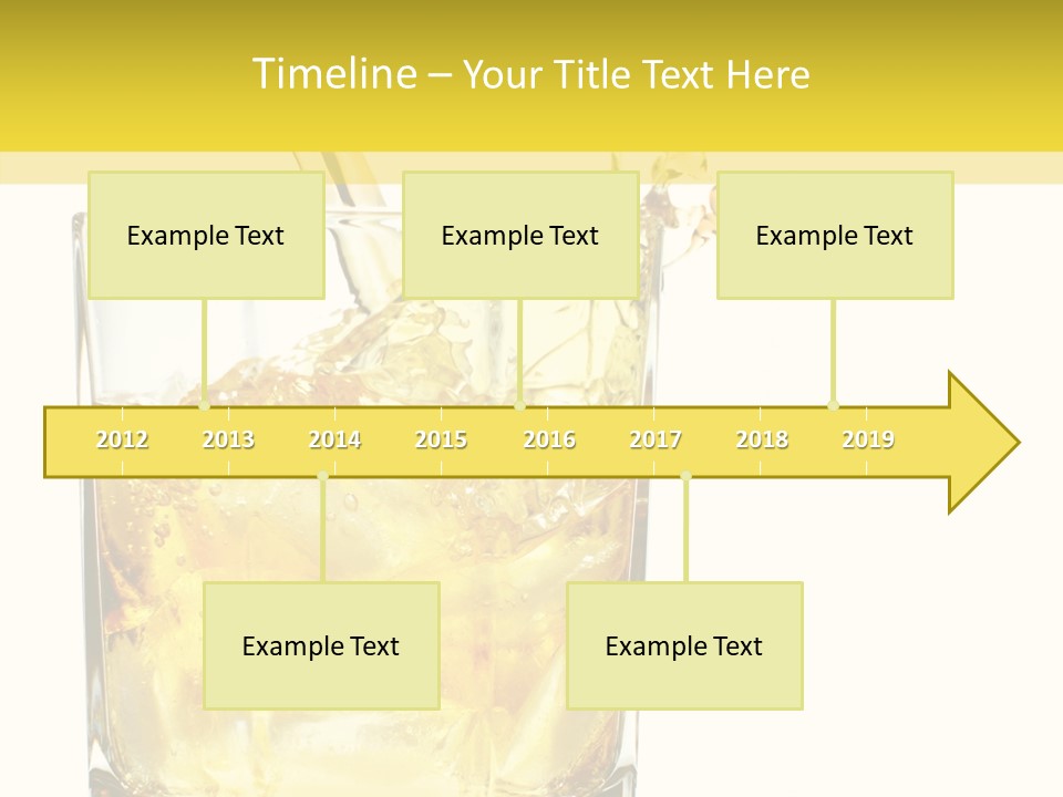 Restaurant Blended Drink PowerPoint Template