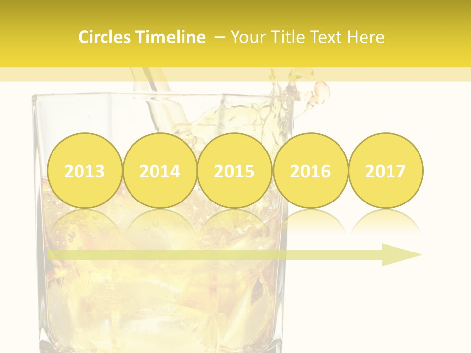 Restaurant Blended Drink PowerPoint Template