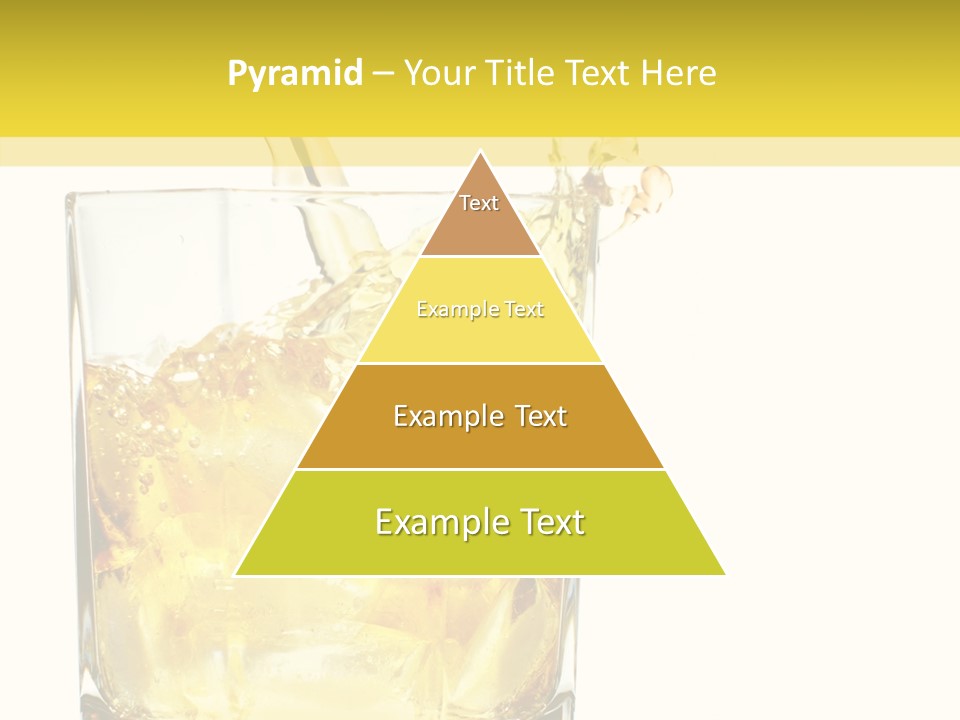 Restaurant Blended Drink PowerPoint Template