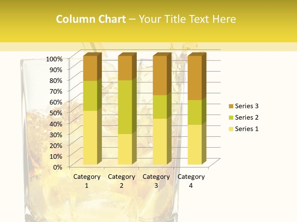 Restaurant Blended Drink PowerPoint Template