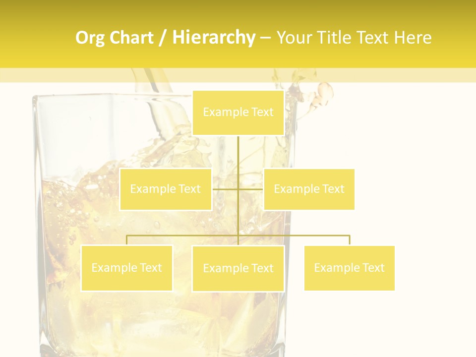 Restaurant Blended Drink PowerPoint Template