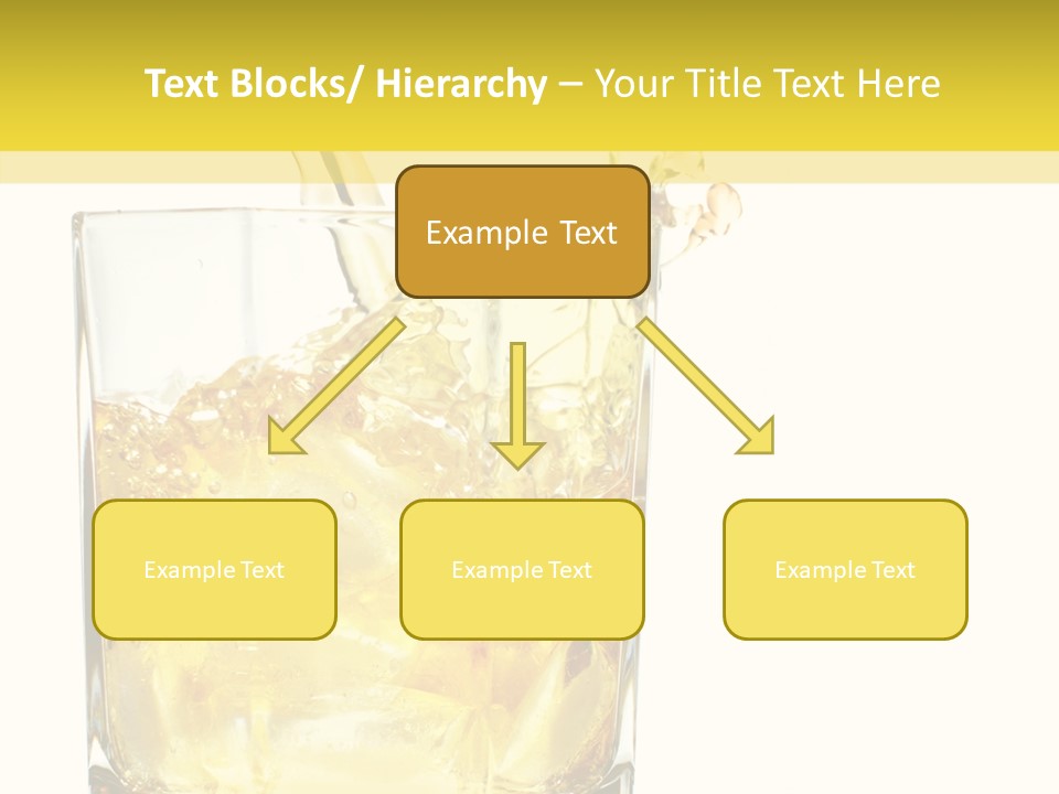 Restaurant Blended Drink PowerPoint Template