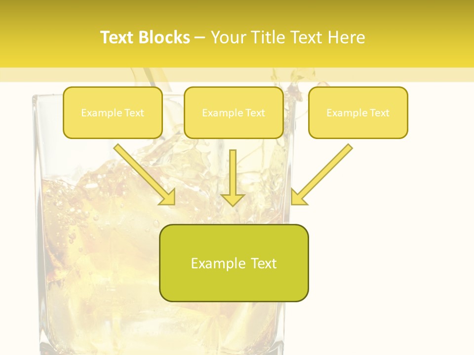 Restaurant Blended Drink PowerPoint Template