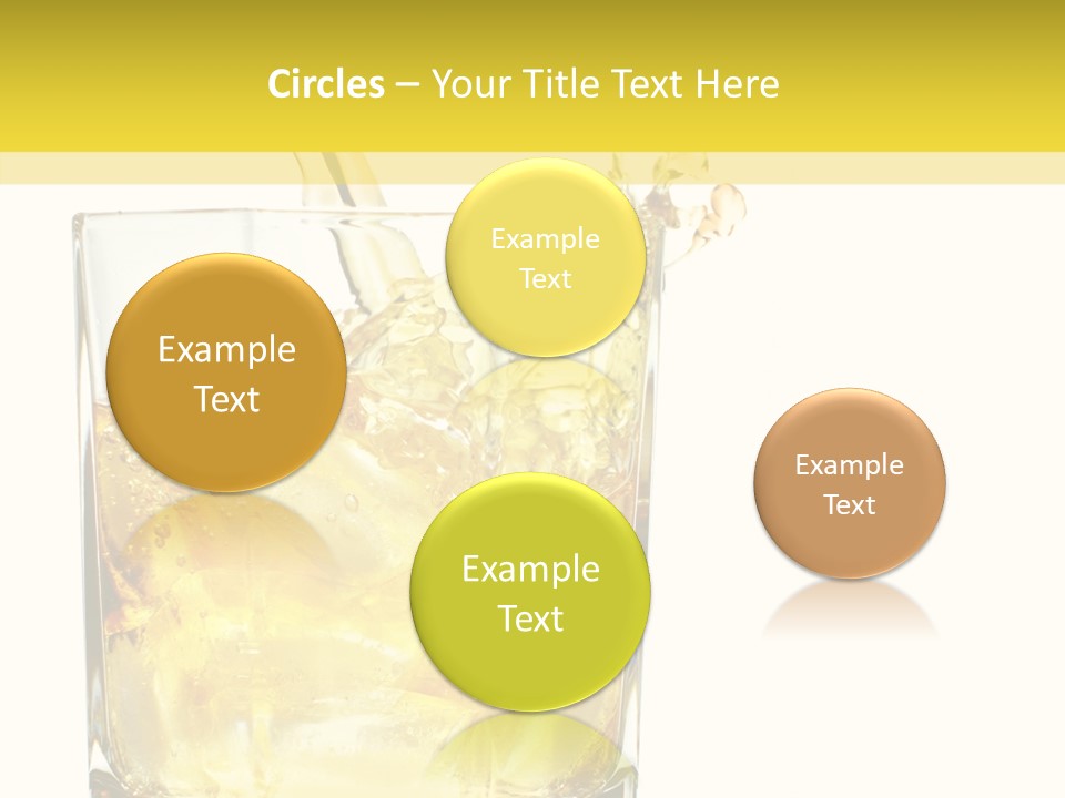 Restaurant Blended Drink PowerPoint Template