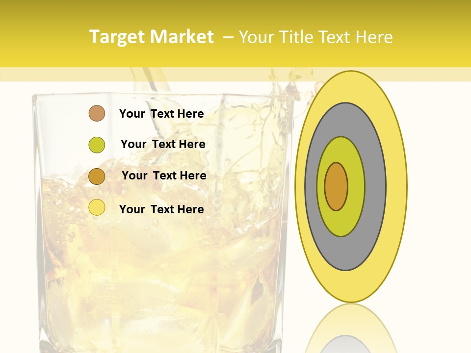 Restaurant Blended Drink PowerPoint Template