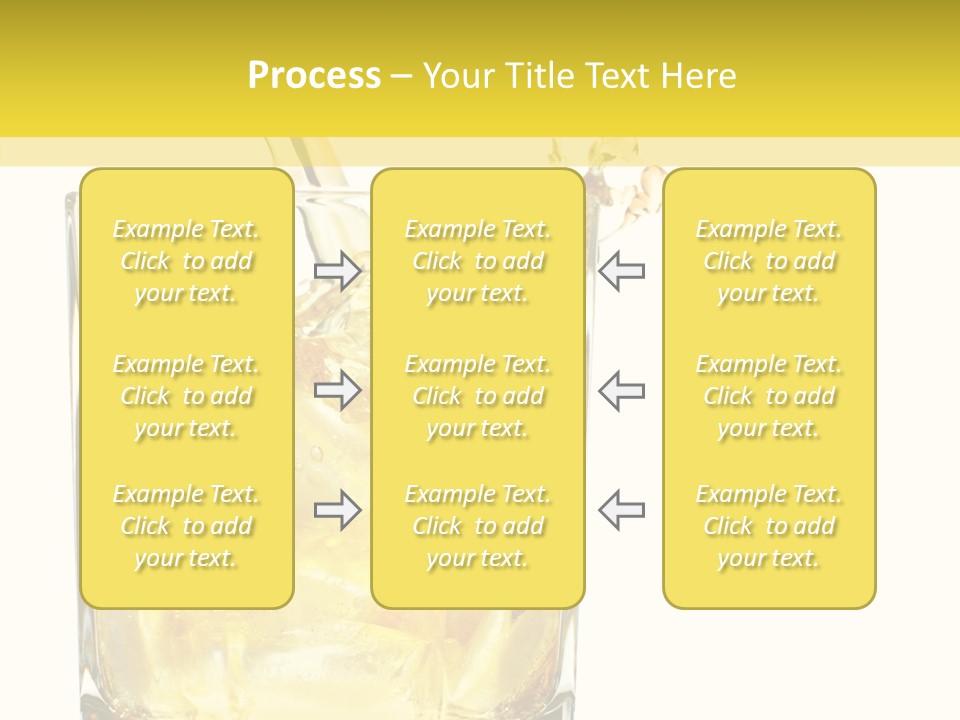 Restaurant Blended Drink PowerPoint Template