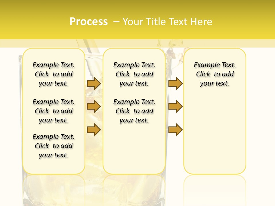 Restaurant Blended Drink PowerPoint Template