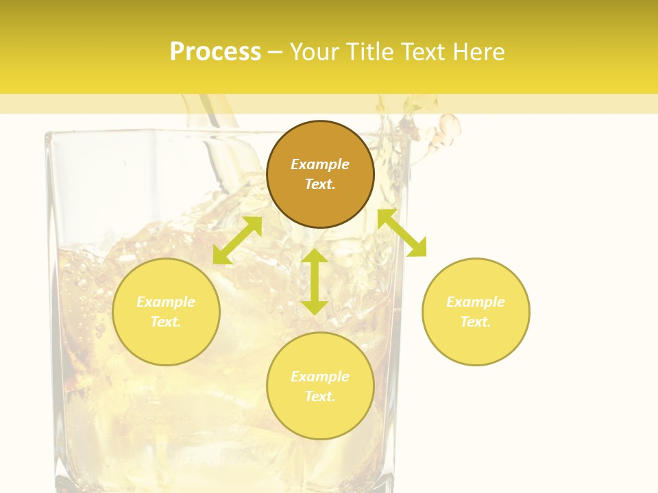 Restaurant Blended Drink PowerPoint Template