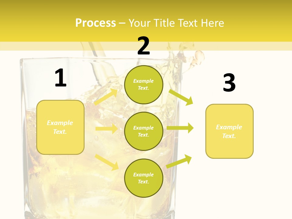 Restaurant Blended Drink PowerPoint Template