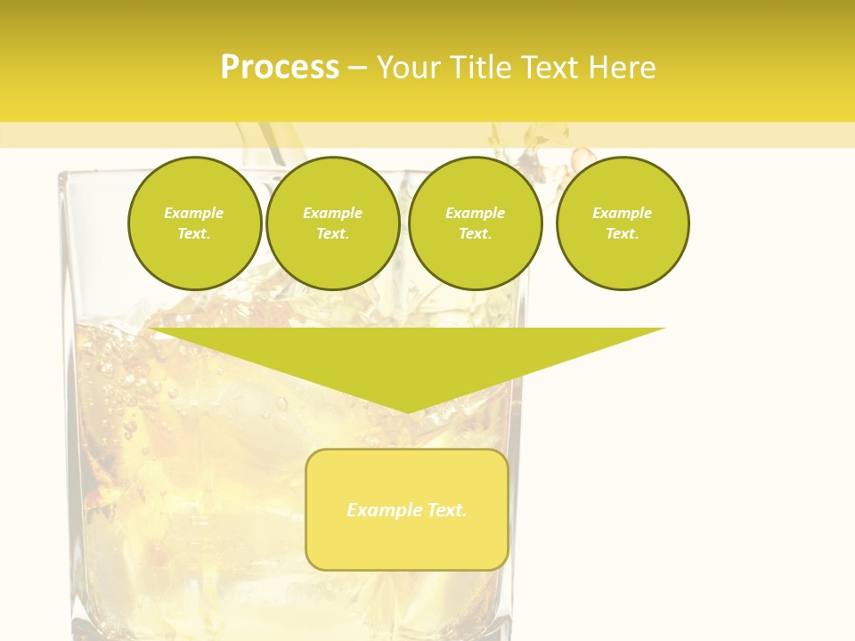 Restaurant Blended Drink PowerPoint Template