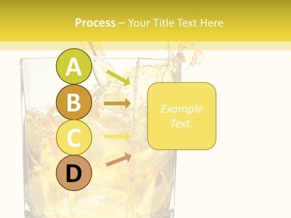 Restaurant Blended Drink PowerPoint Template