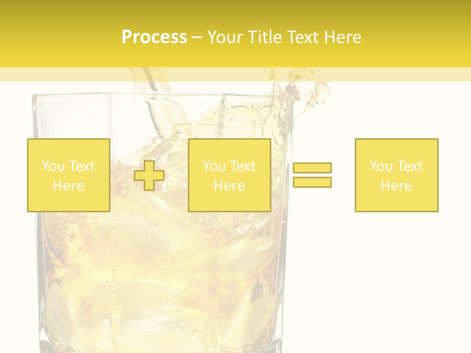 Restaurant Blended Drink PowerPoint Template