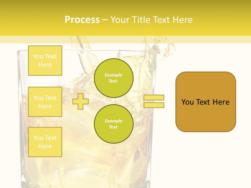 Restaurant Blended Drink PowerPoint Template