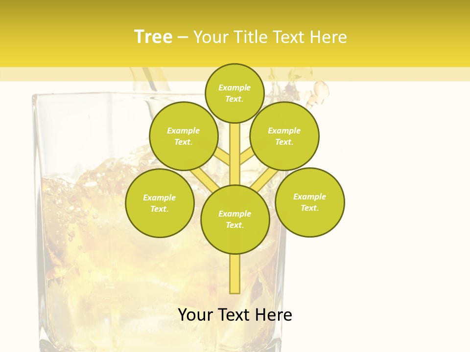 Restaurant Blended Drink PowerPoint Template