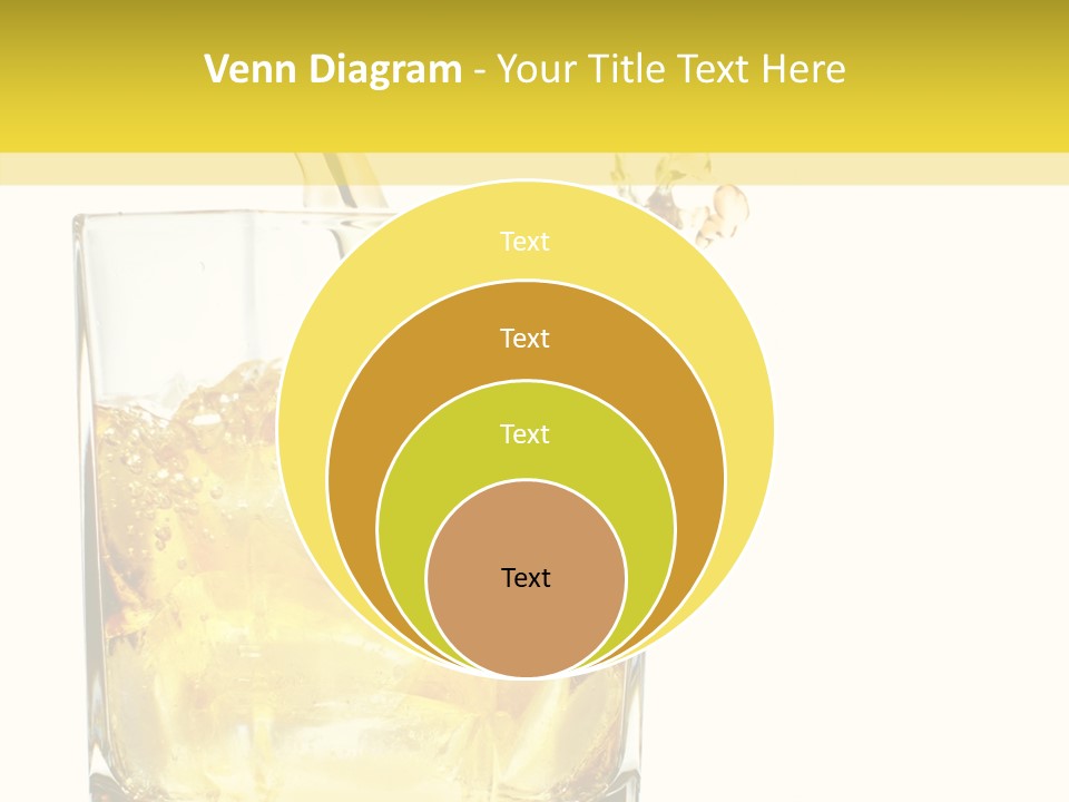 Restaurant Blended Drink PowerPoint Template