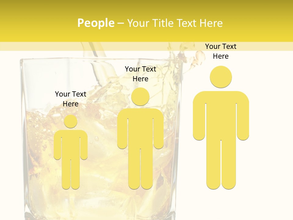 Restaurant Blended Drink PowerPoint Template