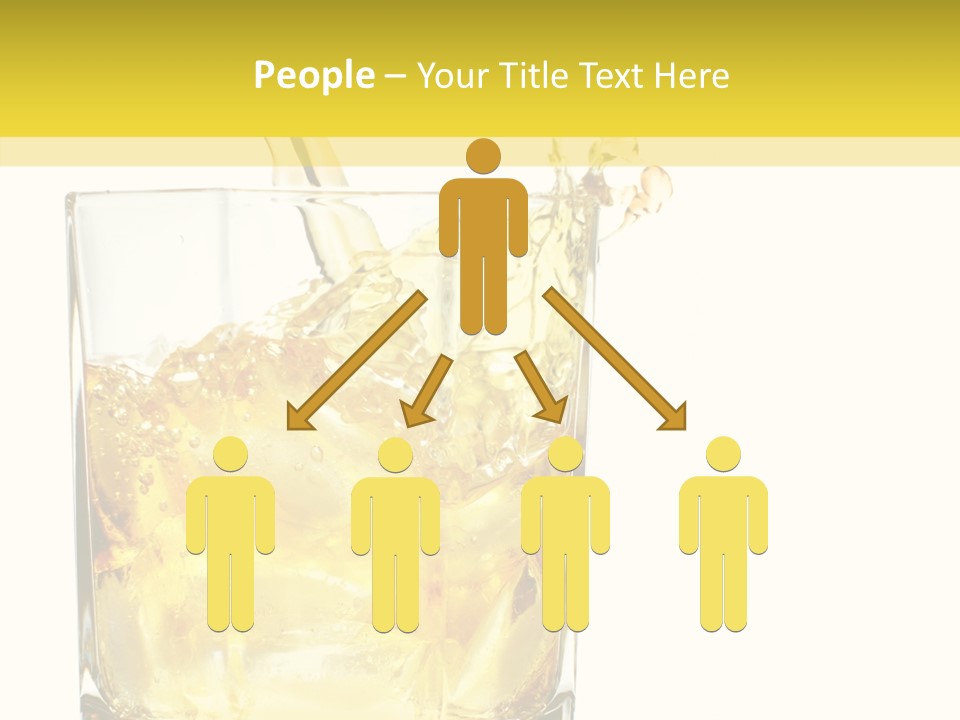 Restaurant Blended Drink PowerPoint Template