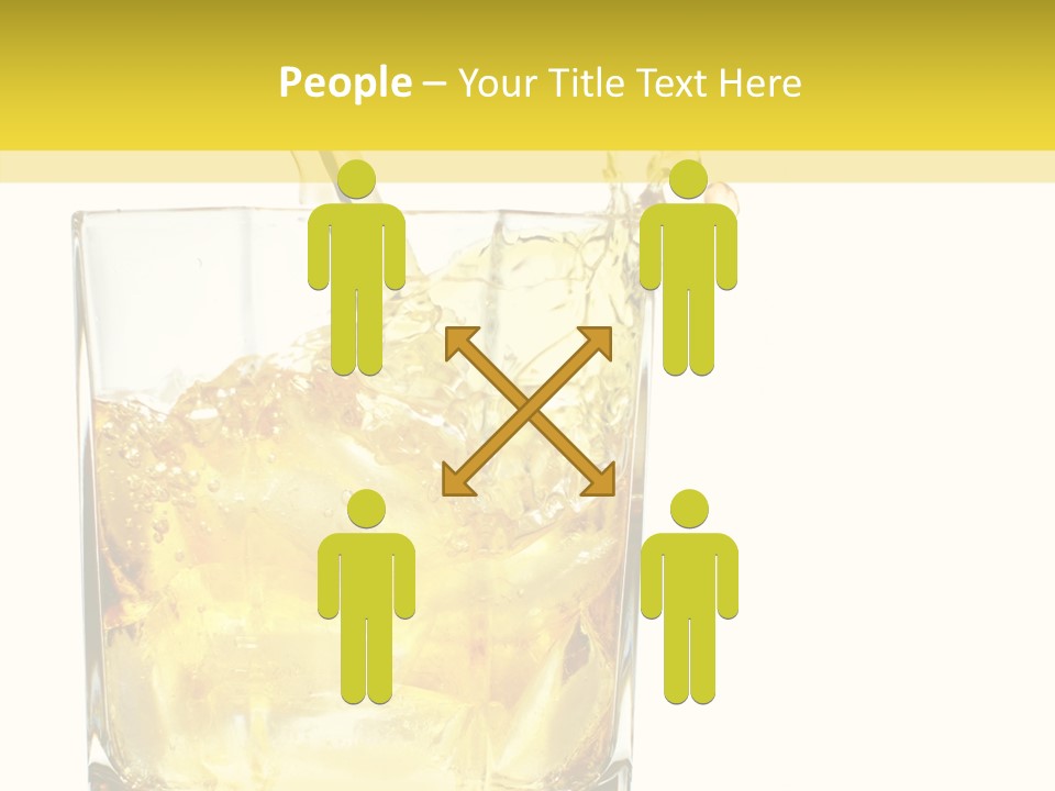 Restaurant Blended Drink PowerPoint Template