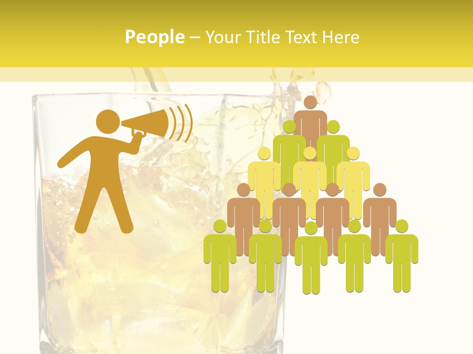 Restaurant Blended Drink PowerPoint Template